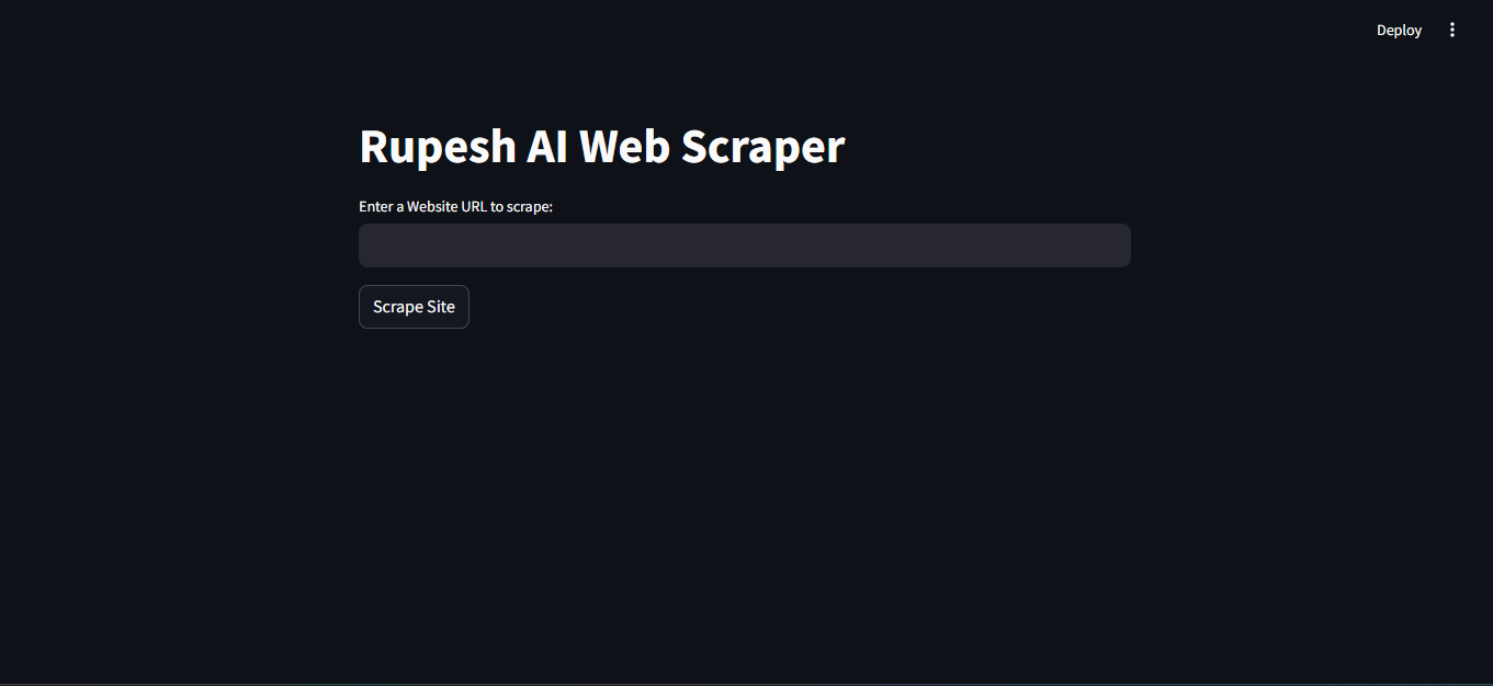 AI-WebScraper